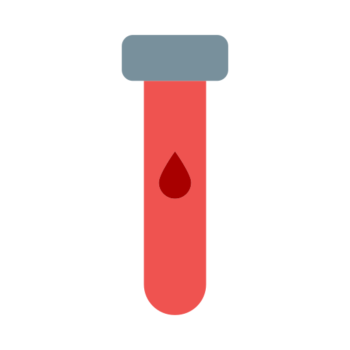 próbka krwi Generic color fill ikona