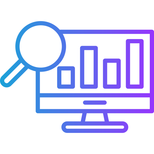 Data visualization Generic gradient outline icon