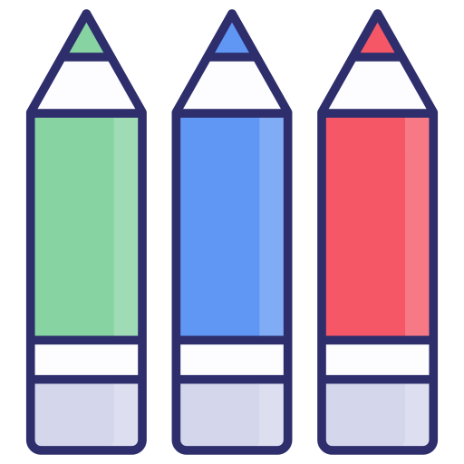 Цветные карандаши Generic color lineal-color иконка