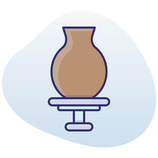 Pottery Generic gradient lineal-color icon