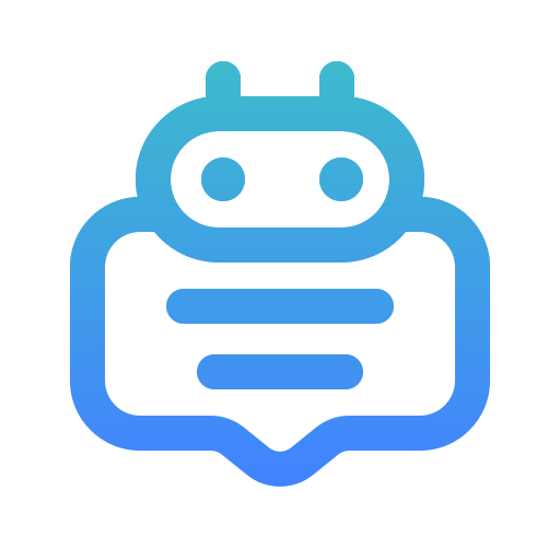 robot de chat Generic gradient outline icono
