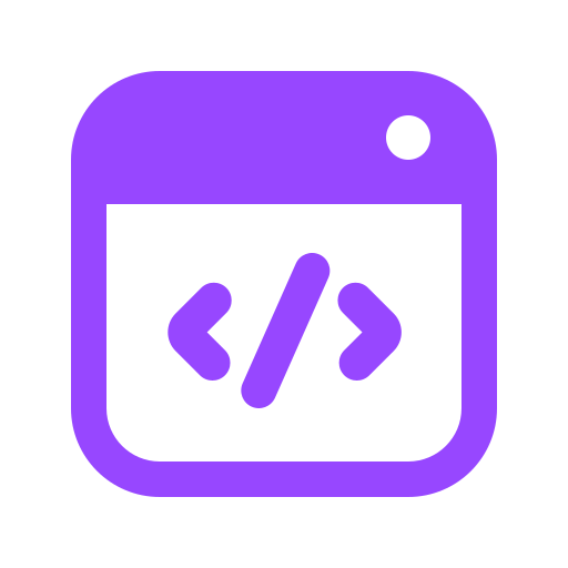 코딩 Generic color fill icon