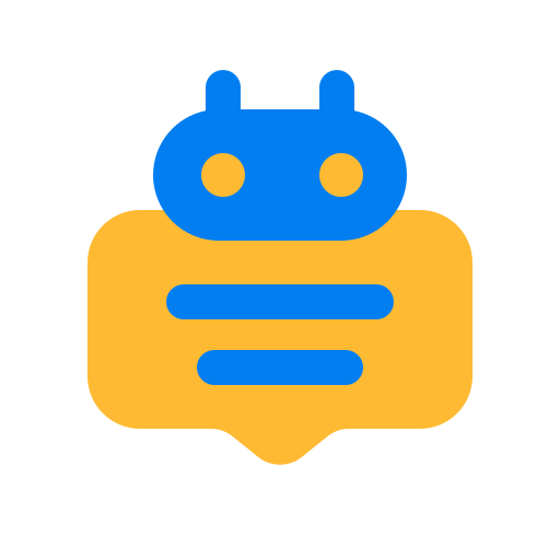 robot de chat Generic color fill icono