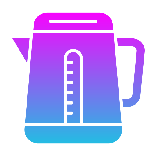 Электрический чайник Generic gradient fill иконка