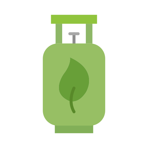 Eco gasoline Generic color fill icon