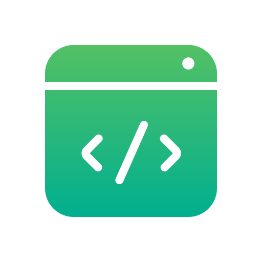 Coding Generic gradient fill icon