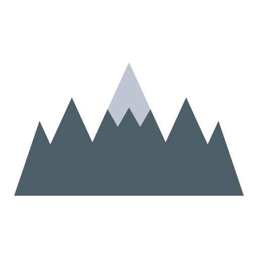 山 Generic color fill icon