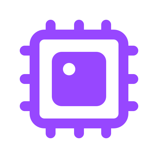 マイクロチップ Generic color fill icon