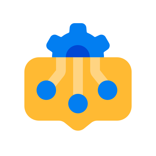 Natural language processing Generic color fill icon