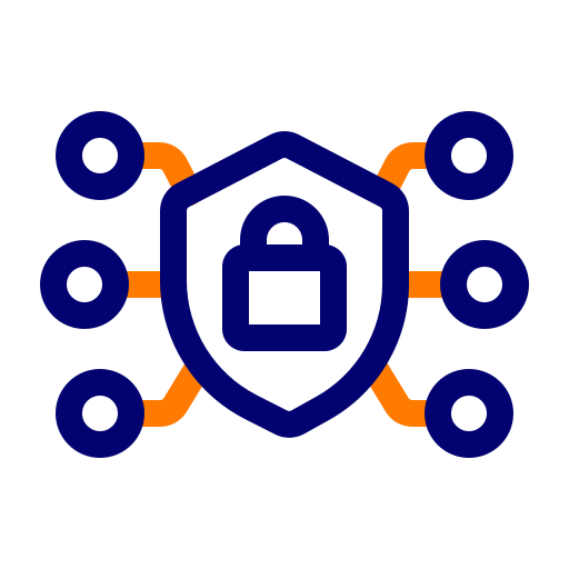 Cyber security Generic color outline icon