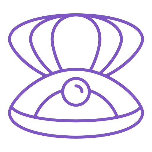 Clam Generic color outline icon