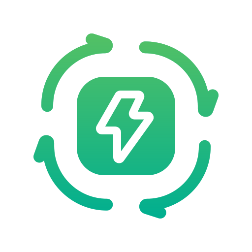 Power management Generic gradient fill icon