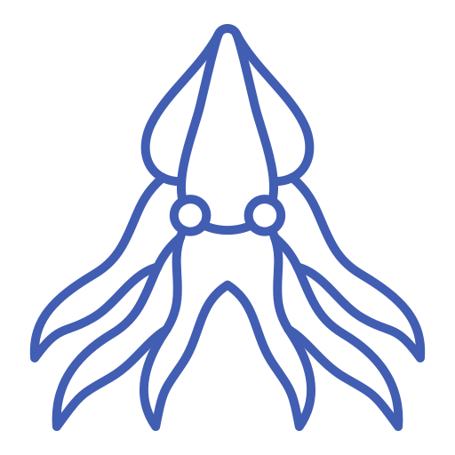 calamaro Generic color outline icona