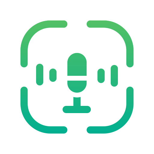 reconnaissance de la parole Generic gradient fill Icône