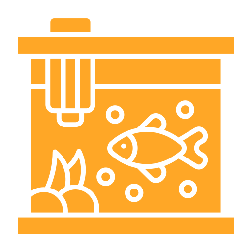 Fish tank Generic color fill icon