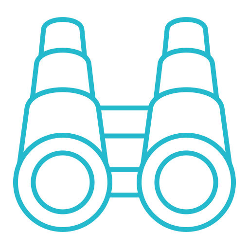 Binoculars Generic color outline icon