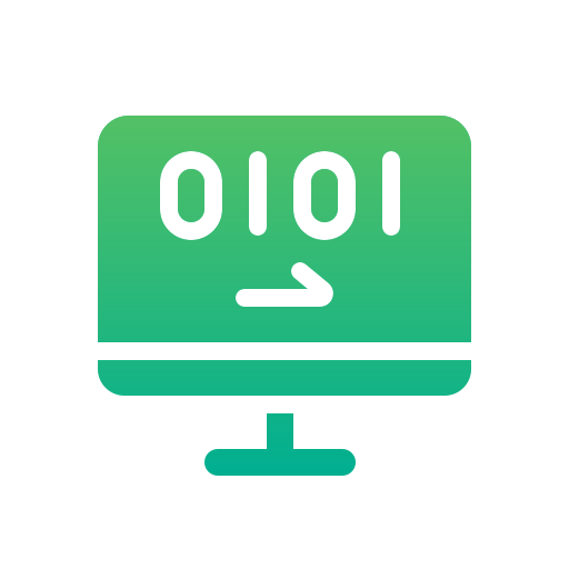 processus de téléchargement Generic gradient fill Icône