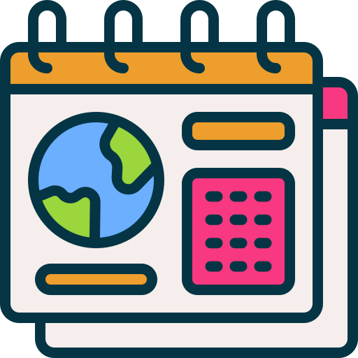 Earth day Generic color outline icon
