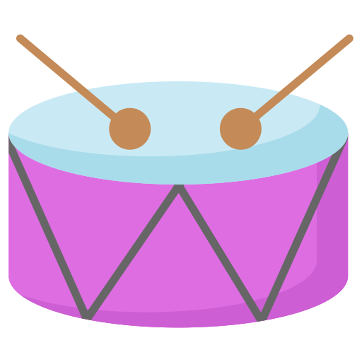 tambor Generic color fill Ícone