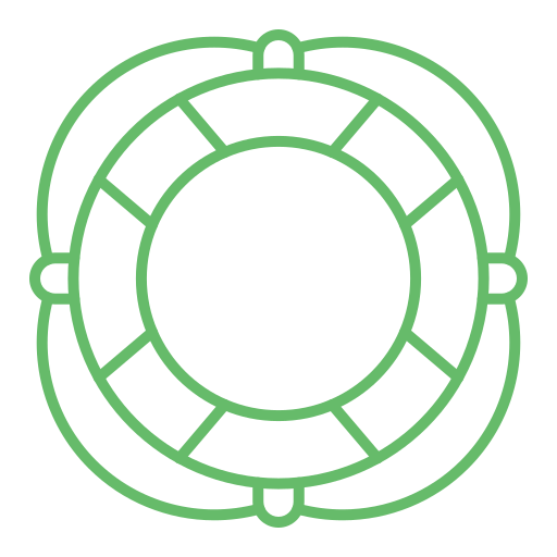 Спасательный круг Generic color outline иконка