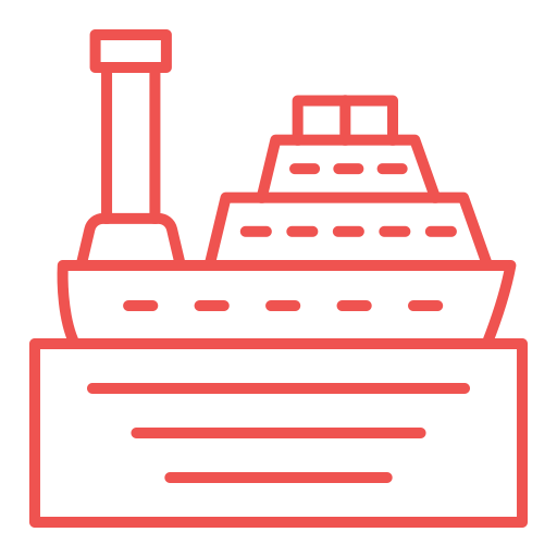 Яхта Generic color outline иконка