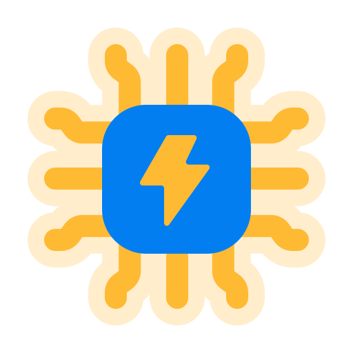 Power source Generic color fill icon