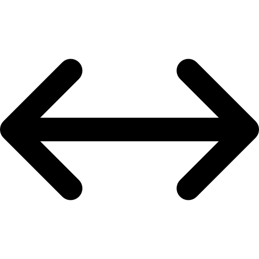 größe ändern Basic Rounded Lineal icon