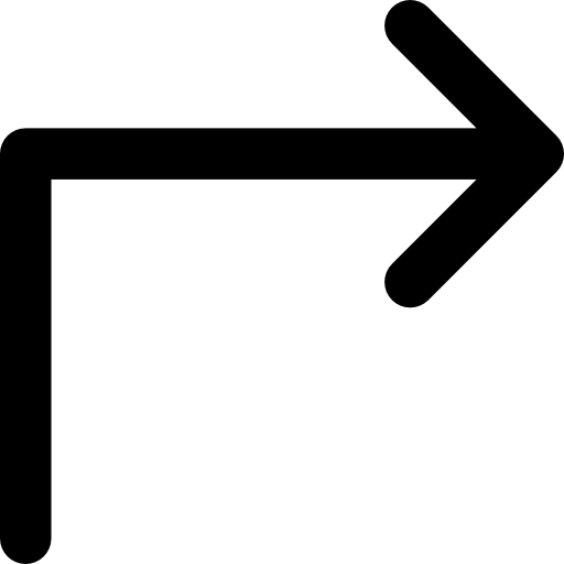 Turn right Basic Rounded Lineal icon