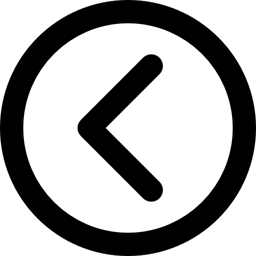 왼쪽 화살표 Basic Rounded Lineal icon
