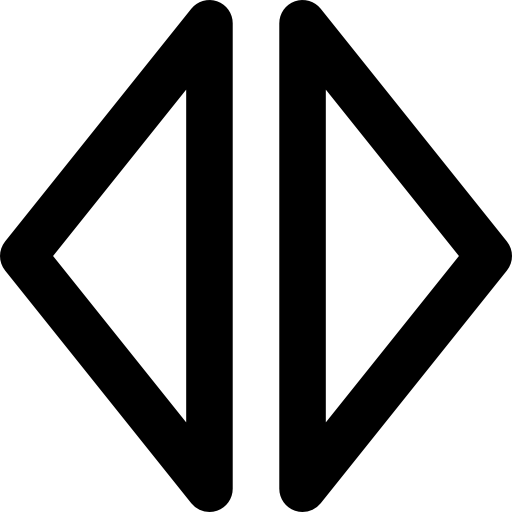 desplazarse Basic Rounded Lineal icono