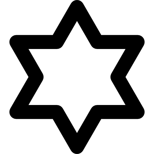 Звезда Basic Rounded Lineal иконка