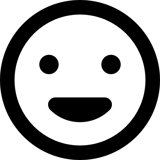 sorriso Basic Rounded Lineal icona