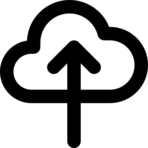 Cloud computing Basic Rounded Lineal icon