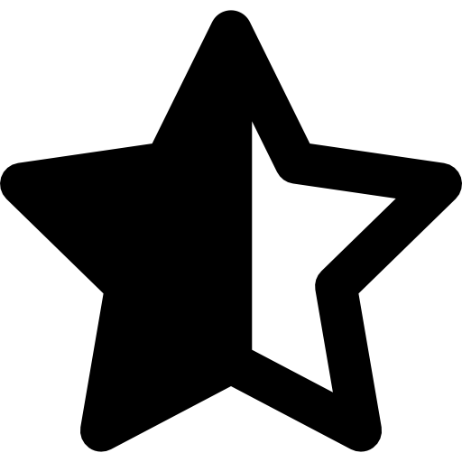 星 Basic Rounded Lineal icon