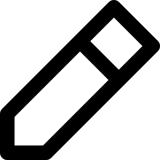 ołówek Basic Rounded Lineal ikona