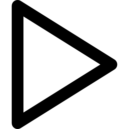 再生ボタン Basic Rounded Lineal icon