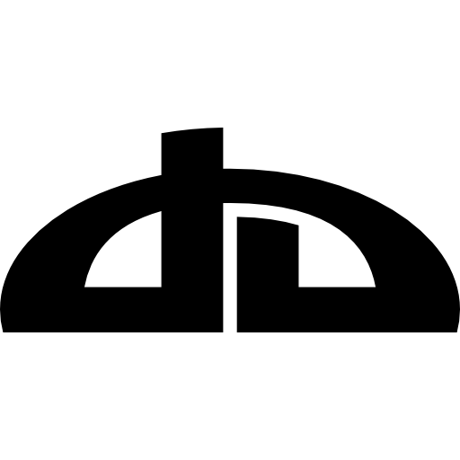 deviantart Basic Rounded Filled icono