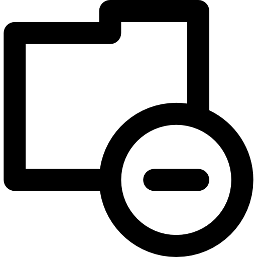 폴더 Basic Rounded Lineal icon