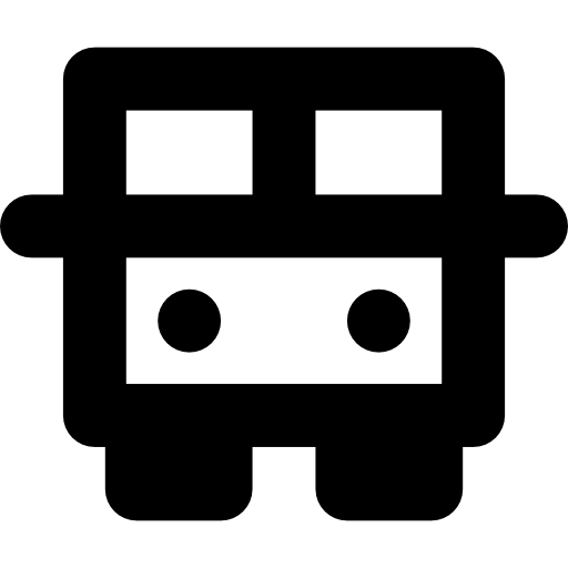 autobus Basic Rounded Lineal ikona