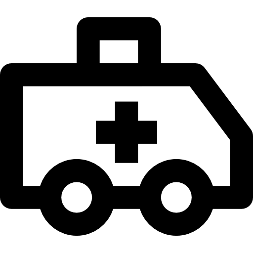 ambulance Basic Rounded Lineal icoon