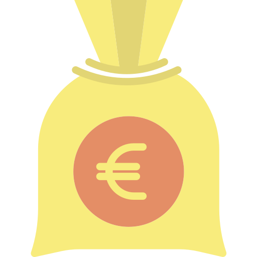 Money bag Icongeek26 Flat icon