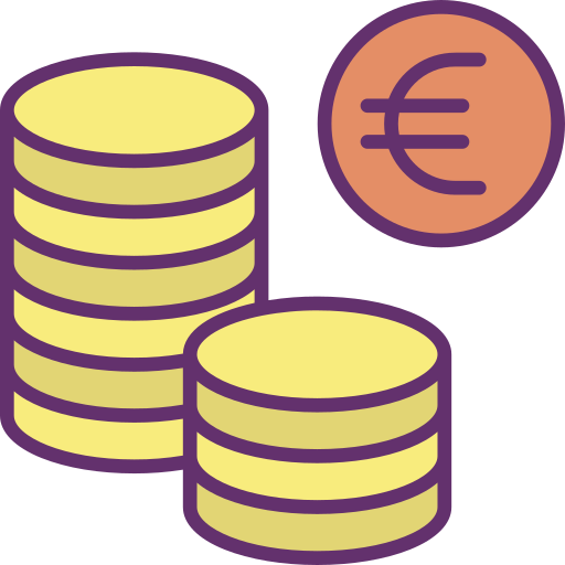 Coins Icongeek26 Linear Colour icon