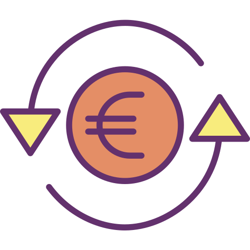 Euro symbol Icongeek26 Linear Colour icon