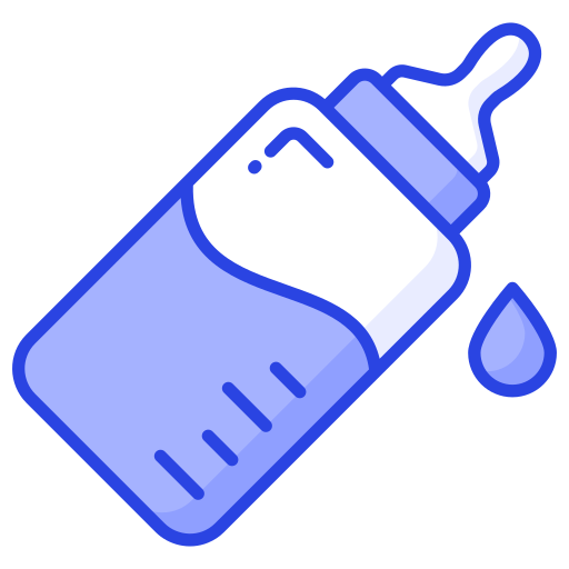 Pacifier bottle Generic color lineal-color icon
