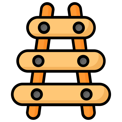 ksylofon Generic color lineal-color ikona