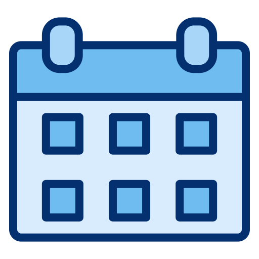 kalenderdatum Generic color lineal-color icoon