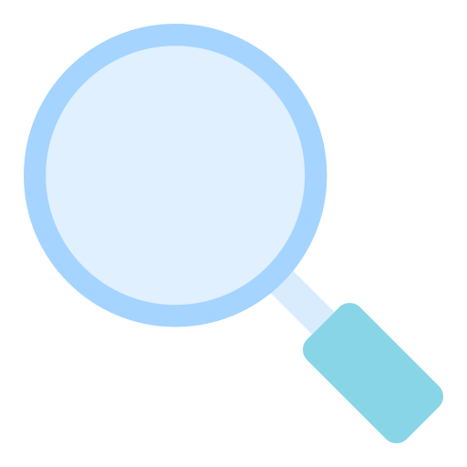 Search magnifier Generic color fill icon