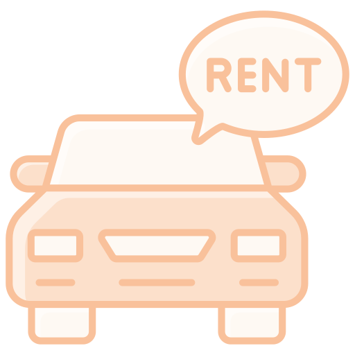 Car rental Generic color lineal-color icon