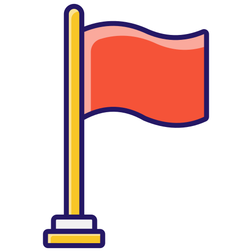 vlag Generic color lineal-color icoon