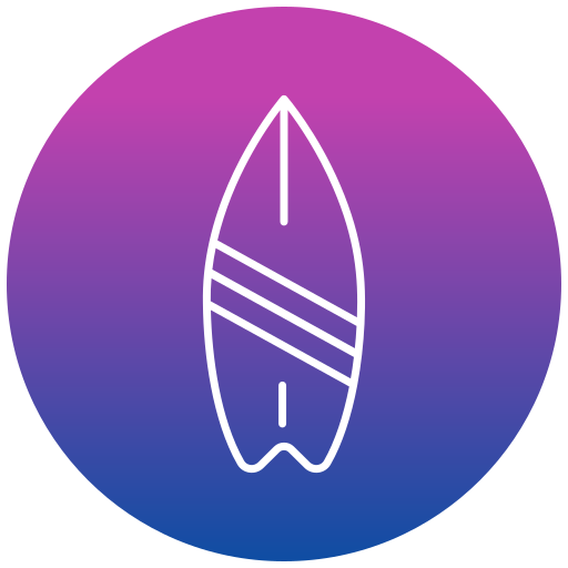 surfplank Generic gradient fill icoon